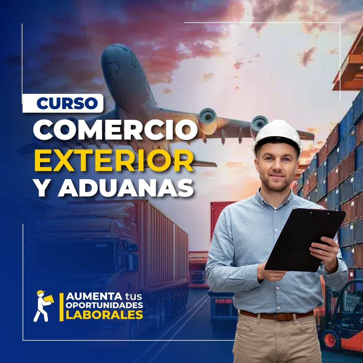 Portada del evento COMERCIO EXTERIOR Y ADUANAS