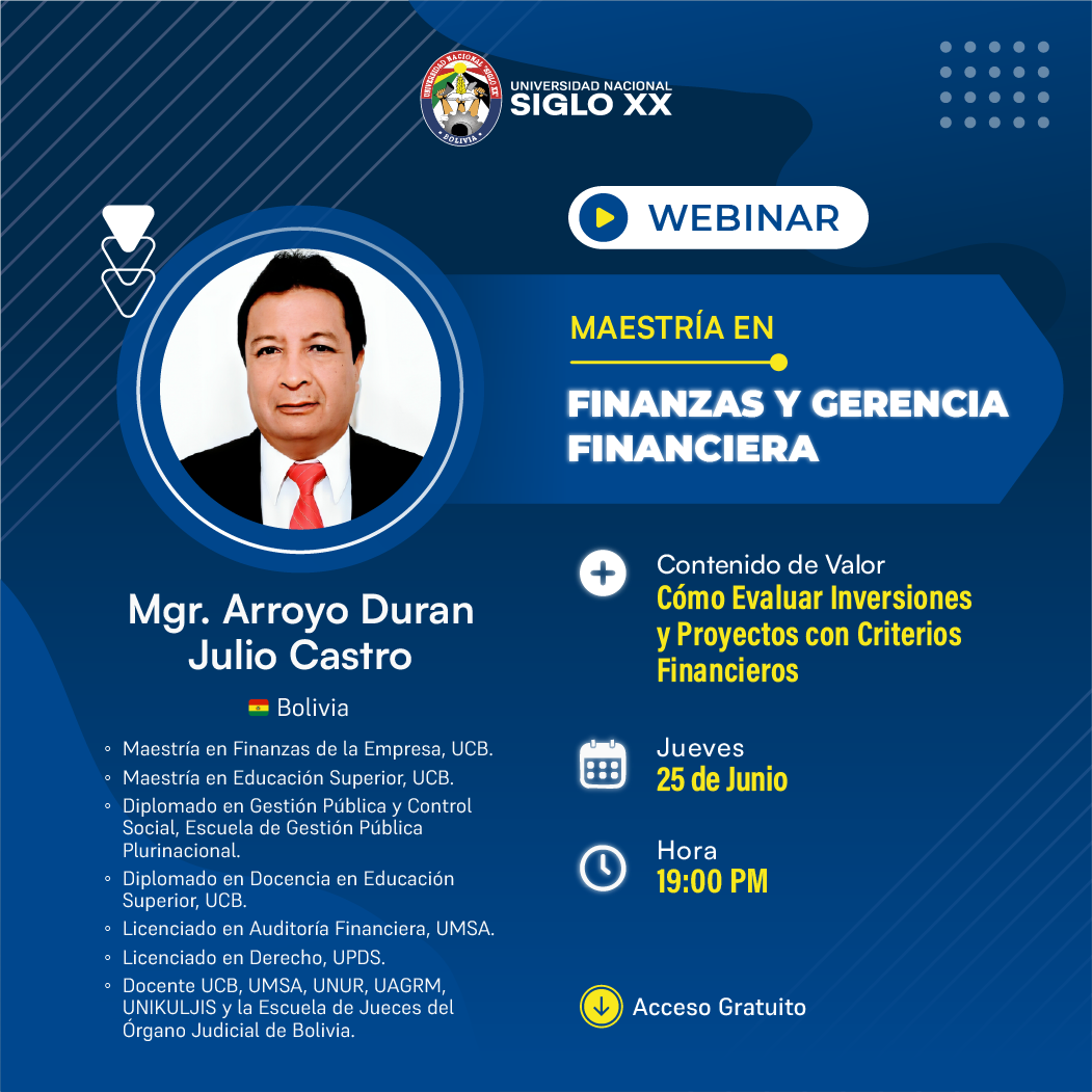 Imagen del evento FINANZAS Y GERENCIA FINANCIERA