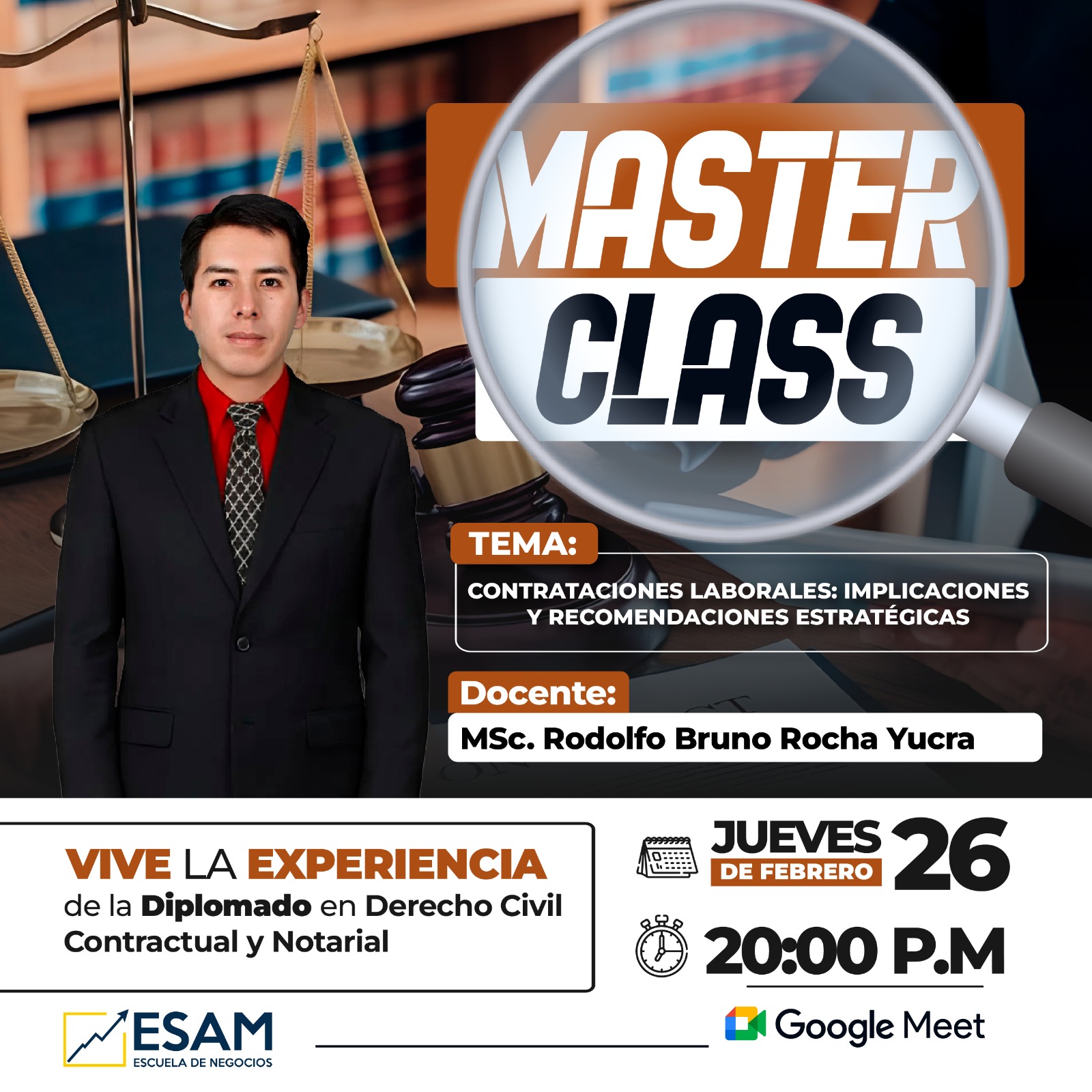 Portada del evento CONTRATACIONES LABORALES: IMPLICACIONES Y RECOMENDACIONES ESTRATEGICAS