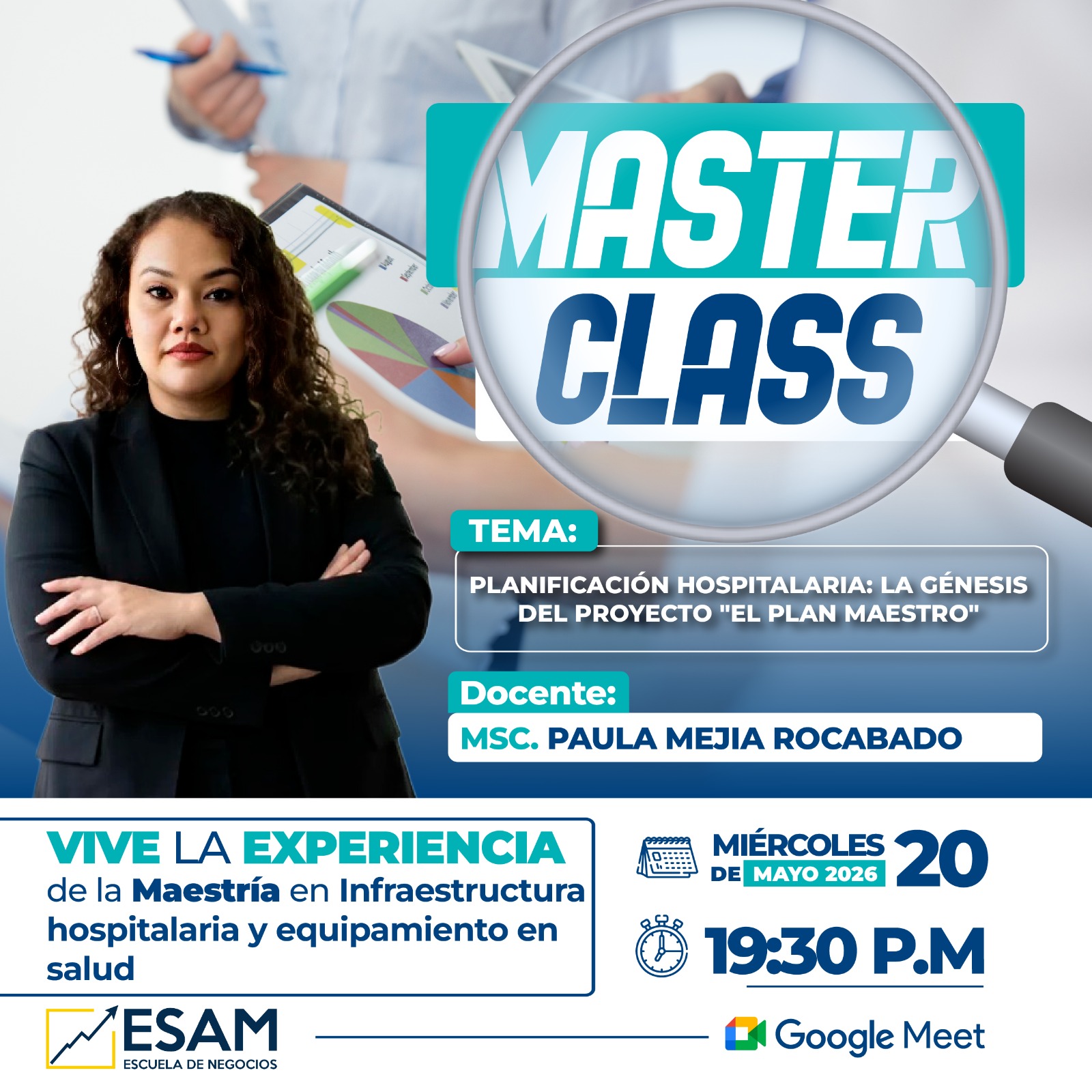 Portada del evento PLANIFICACION HOSPITALARIA: LA GENESIS DEL PROYECTO "EL PLAN MAESTRO"