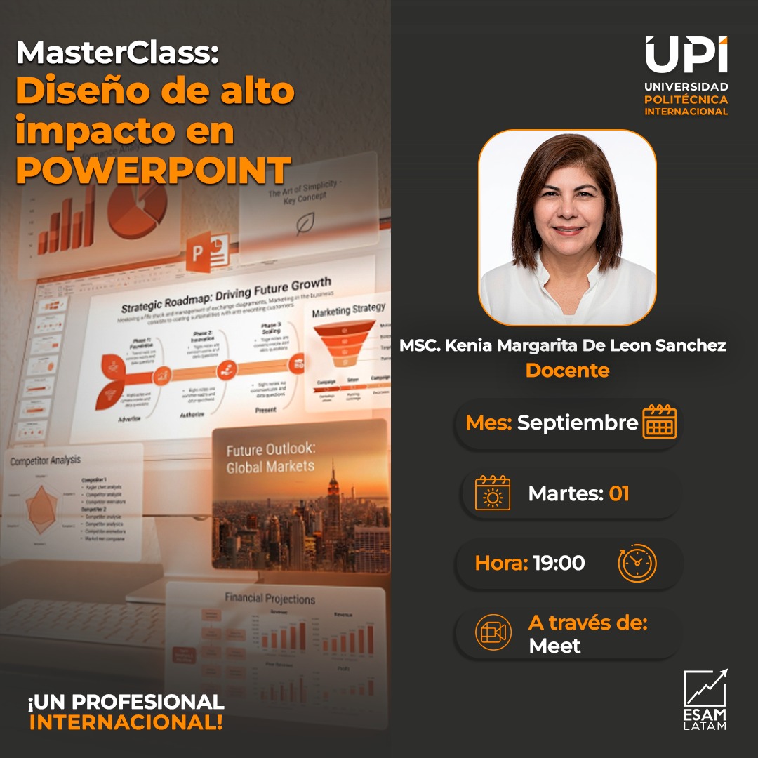Diseño de alto impacto en POWERPOINT