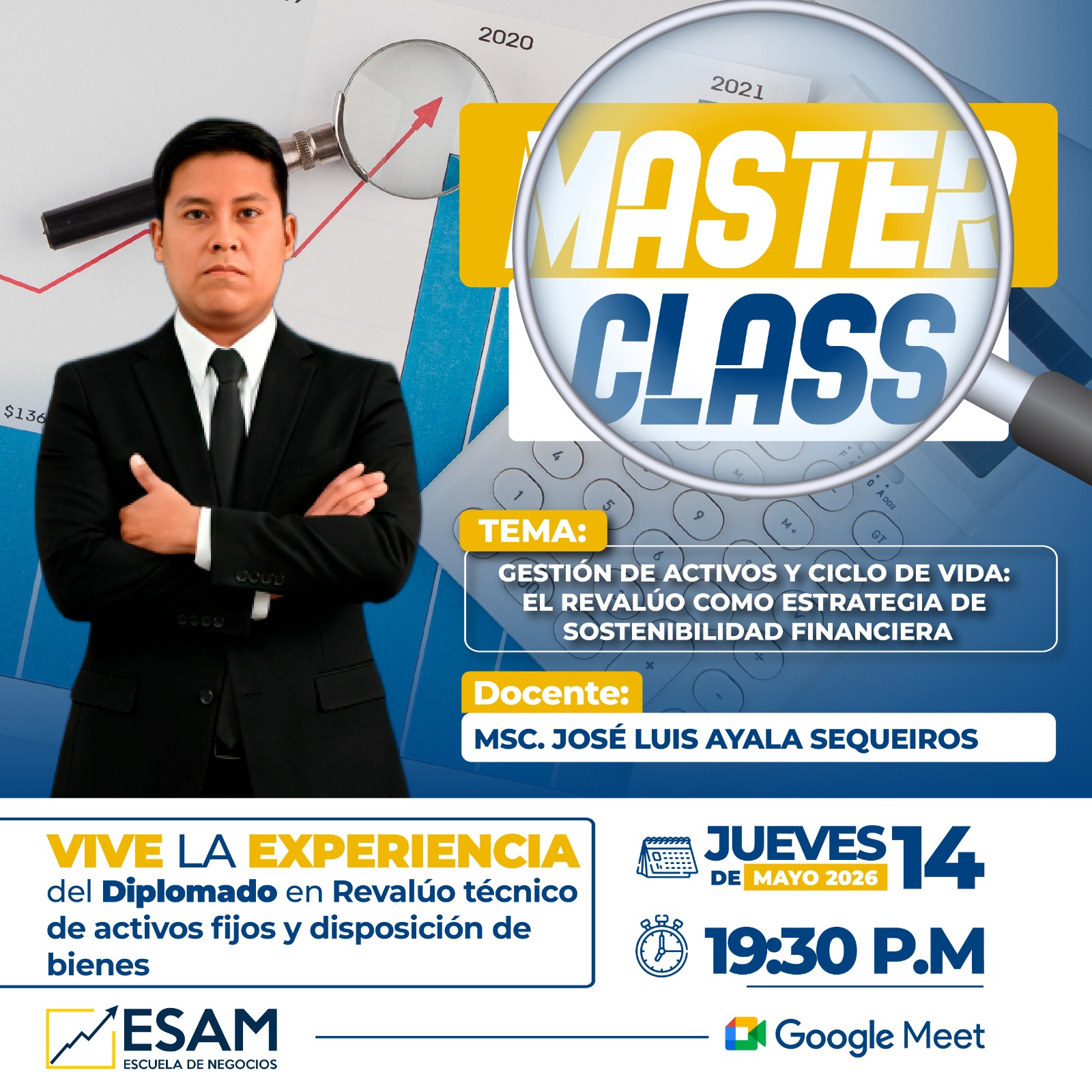 Portada del evento GESTION DE ACTIVOS Y CICLO DE VIDA: EL REVALúO COMO ESTRATEGIA DE SOSTENIBILIDAD FINANCIERA