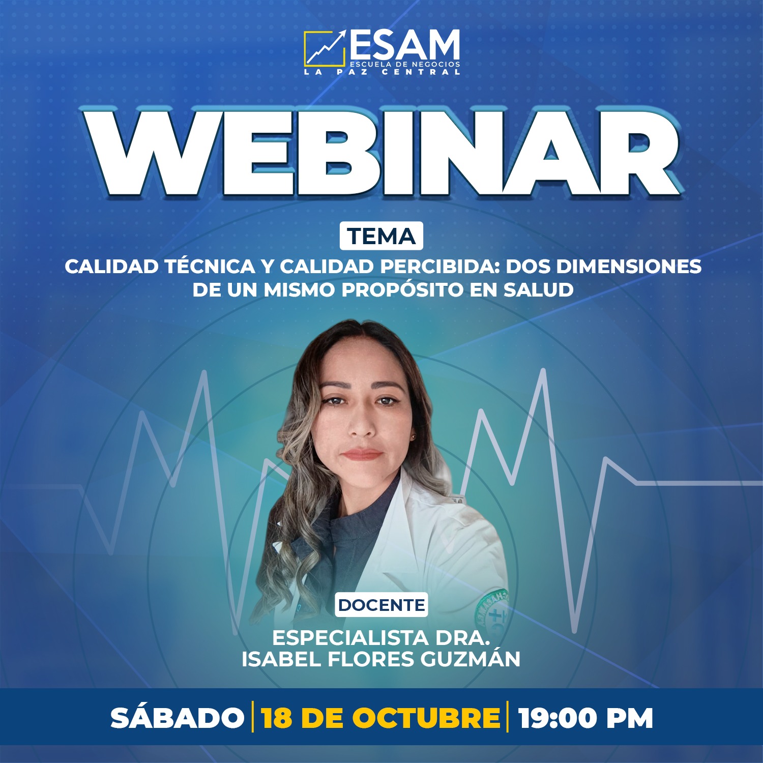 Portada del evento CALIDAD TÉCNICA Y CALIDAD PERCIBIDA: DOS DIMENSIONES DE UN MISMO PROPÓSITO EN SALUD