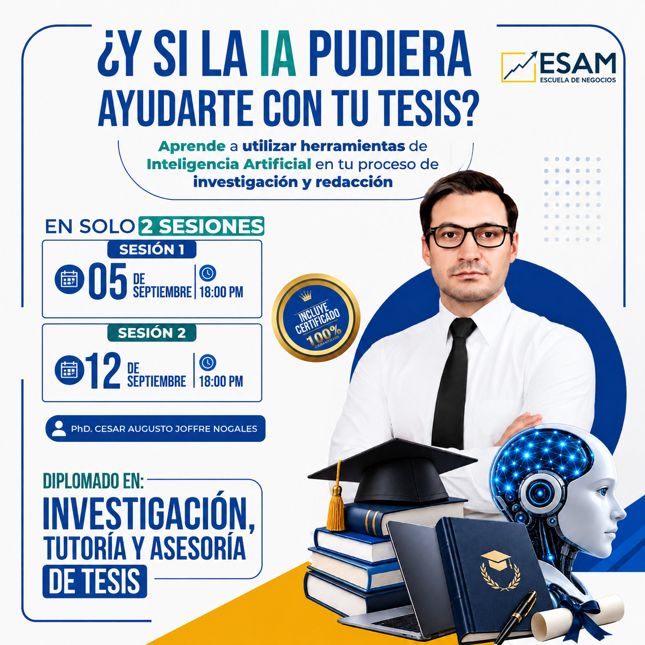 TESIS INTELIGENTE Aplicación de las nuevas tendencias con Inteligencia Artificial y el uso de Herramientas Digitales en la Investigación y Redacción de Tesis
