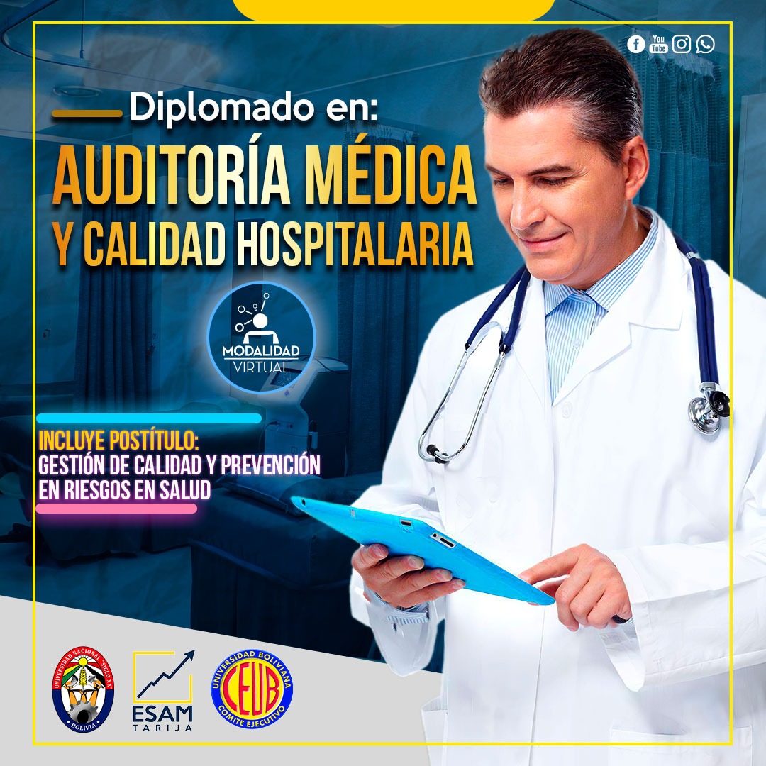 Pordata del programa Diplomado en Auditoría Médica y Gestión Hospitalaria