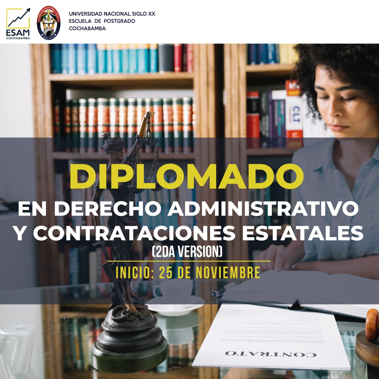 Pordata del programa Diplomado En Derecho Administrativo Y Contrataciones Estatales