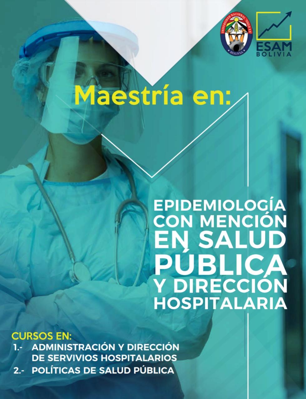 Pordata del programa Maestría en Epidemiología con Mención en Salud Pública y Dirección Hospitalaria