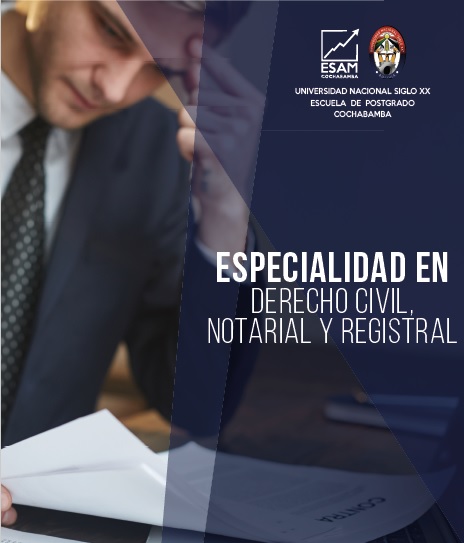 Especialidad En Derecho Civil, Notarial y Registral