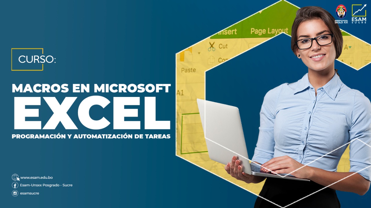 Esam Cursos Macros en Microsoft Excel programación y automatización de tareas