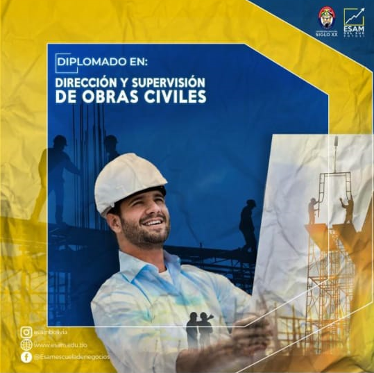 Pordata del programa Diplomado DIRECCIÓN Y SUPERVISIÓN DE OBRAS CIVILES.