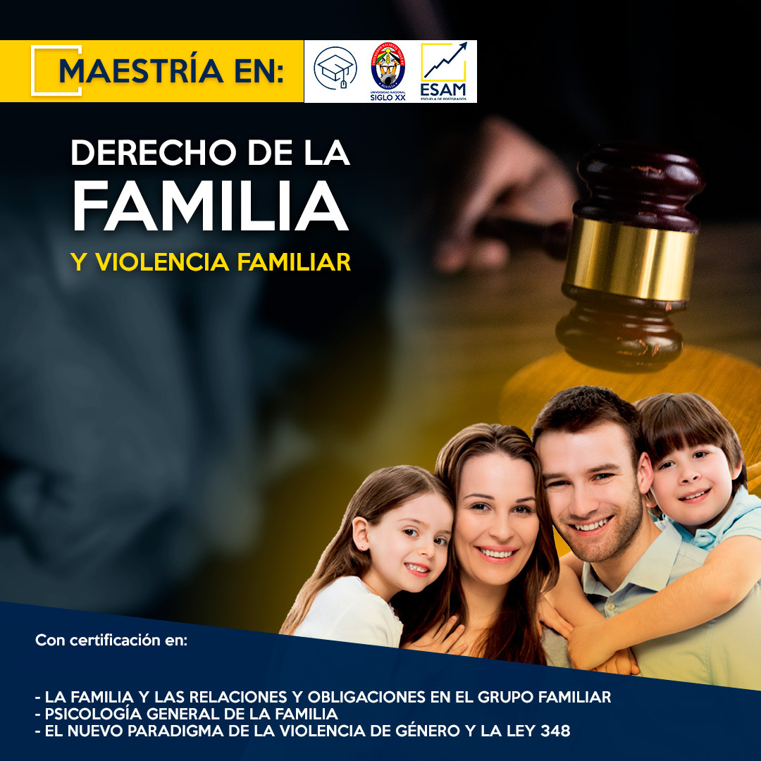 Maestría Derecho de Familia y Violencia Familiar