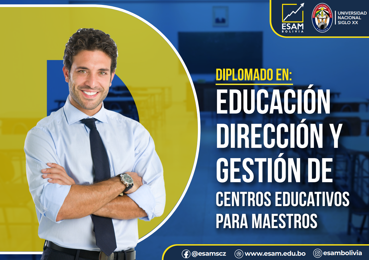 Diplomado en Educación, Dirección y Gestión de Centros Educativos para Maestros