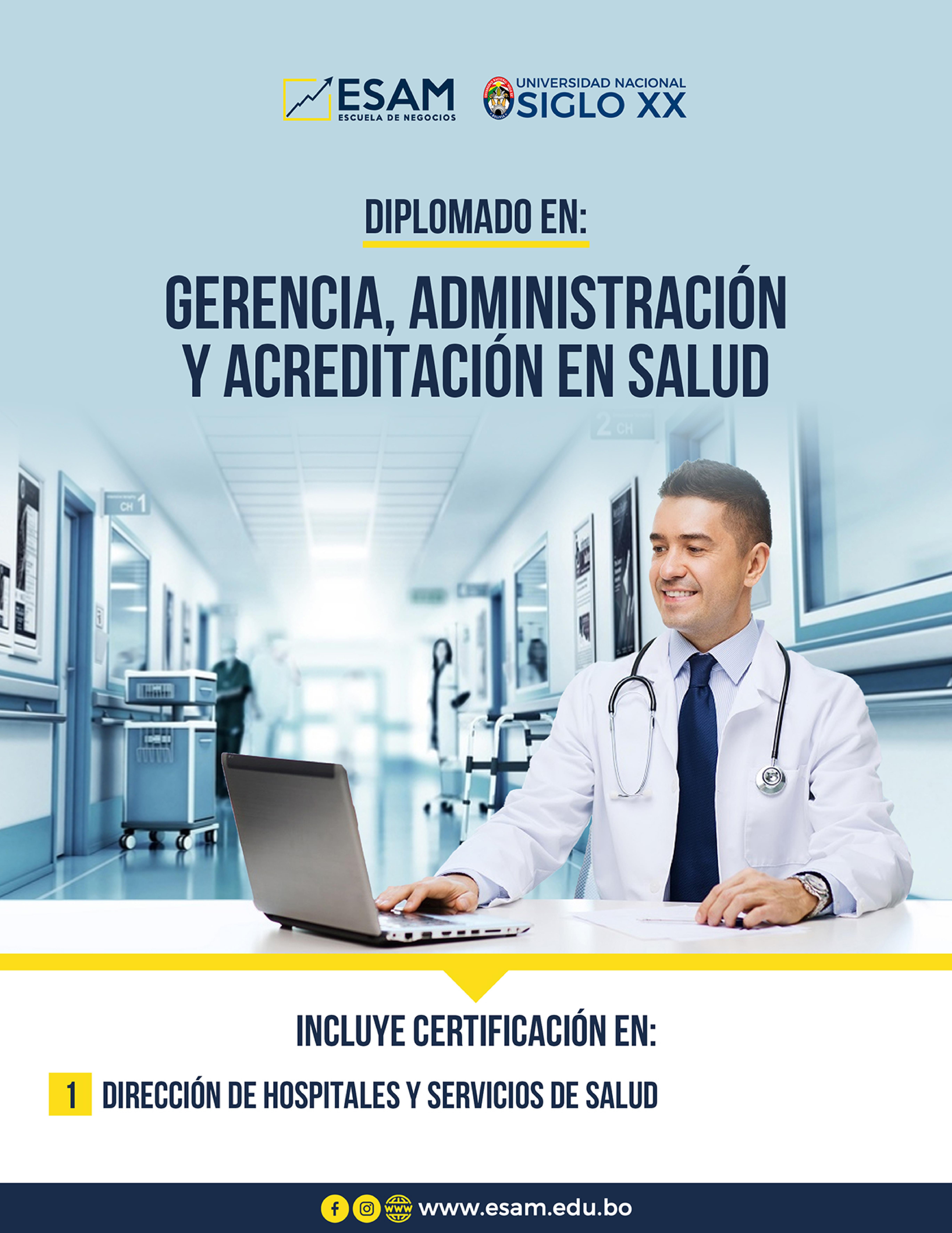 Pordata del programa Diplomado Gerencia, Administración Y Acreditación En Salud