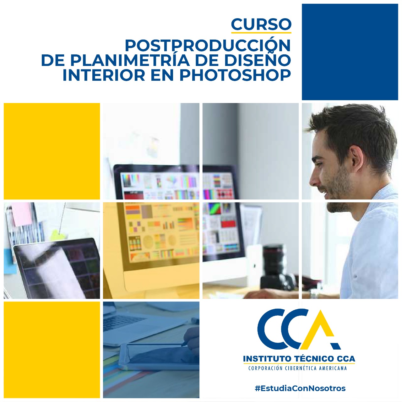 Esam Cursos Postproducción de Planimetría de Diseño Interiores en Photoshop (CCA)