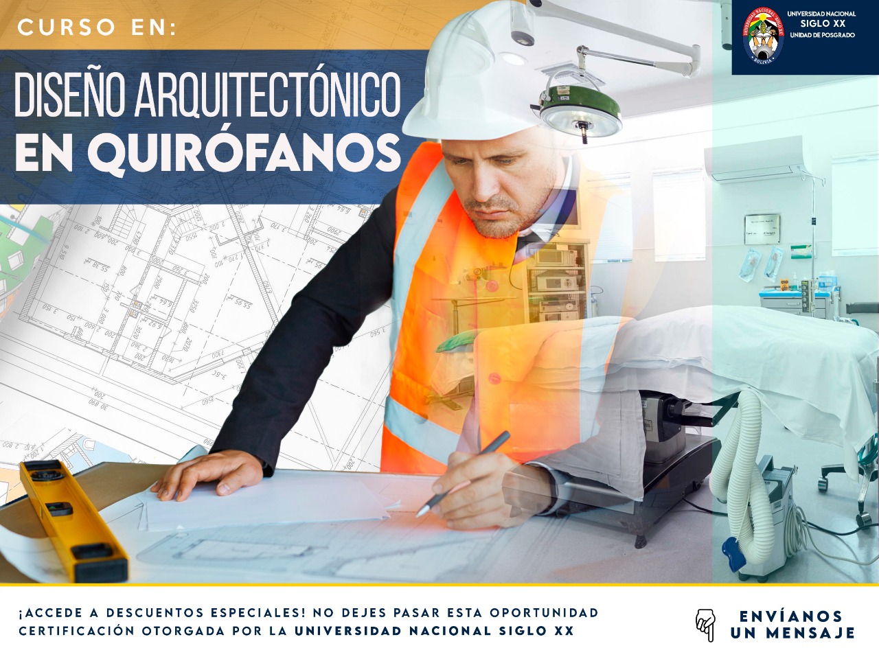 Pordata del programa Esam Cursos EN DISEÑO ARQUITECTONICO EN QUIROFANO
