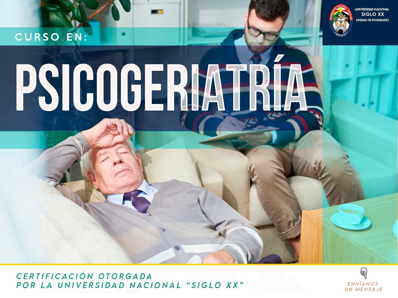 Pordata del programa Esam Cursos EN PSICOGERIATRIA