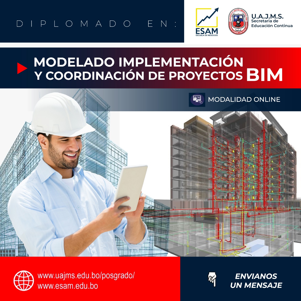 Diplomado Modelado, Implementación y Coordinación de Proyectos BIM
