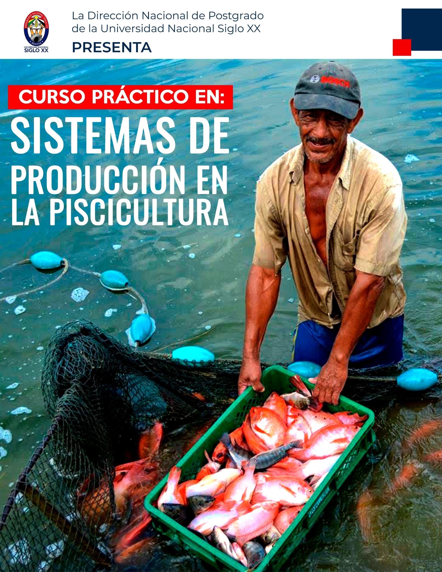 Pordata del programa Esam Cursos SISTEMAS DE PRODUCCIÓN EN LA PISCICULTURA
