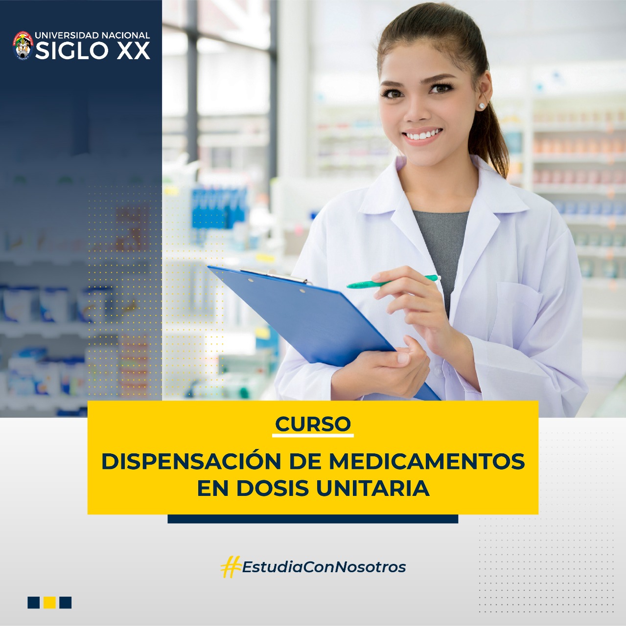 Pordata del programa Esam Cursos DISPENSACIÓN DE MEDICAMENTOS EN DOSIS UNITARIA