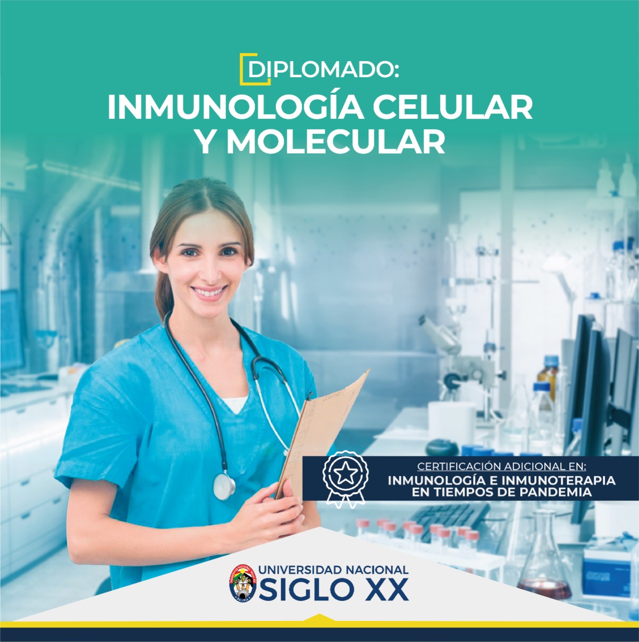 Pordata del programa Diplomado INMUNOLOGÍA CELULAR Y MOLECULAR