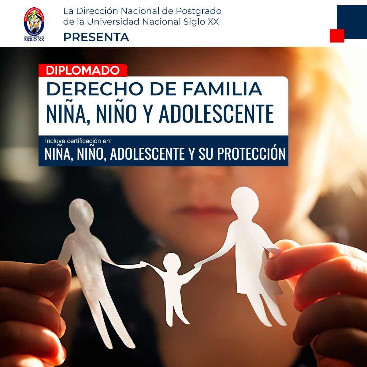 Diplomado DERECHO DE FAMILIA, NIÑA, NIÑO Y ADOLESCENTE
