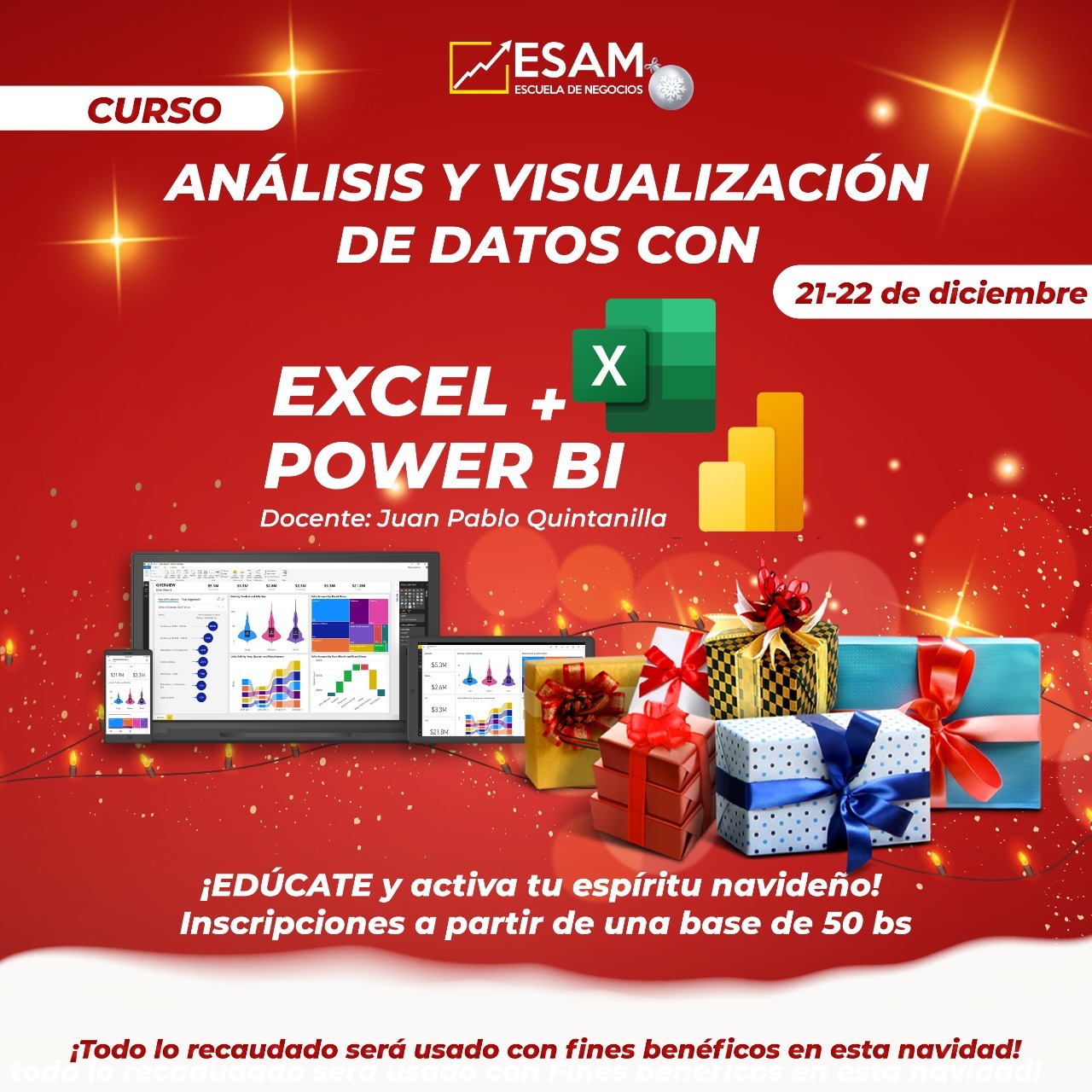 Esam Cursos Análisis y Visualización de Datos en Excel y Power Bi