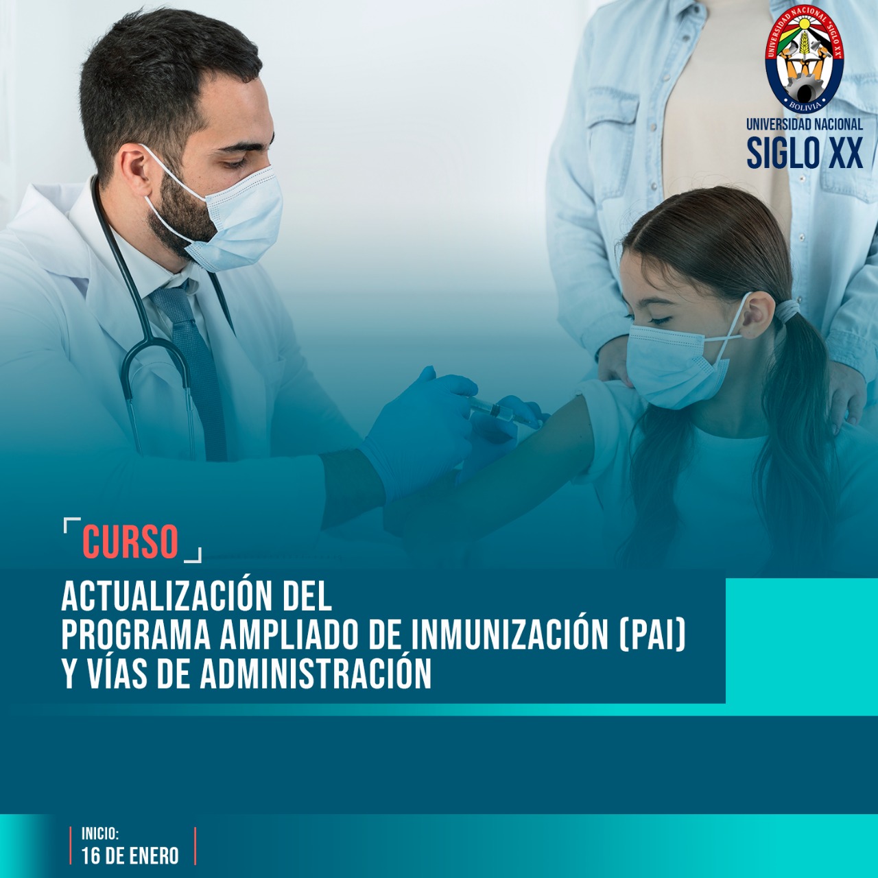 Esam Cursos Actualización del Programa Ampliado de Inmunización (PAI) y Vías de Administración