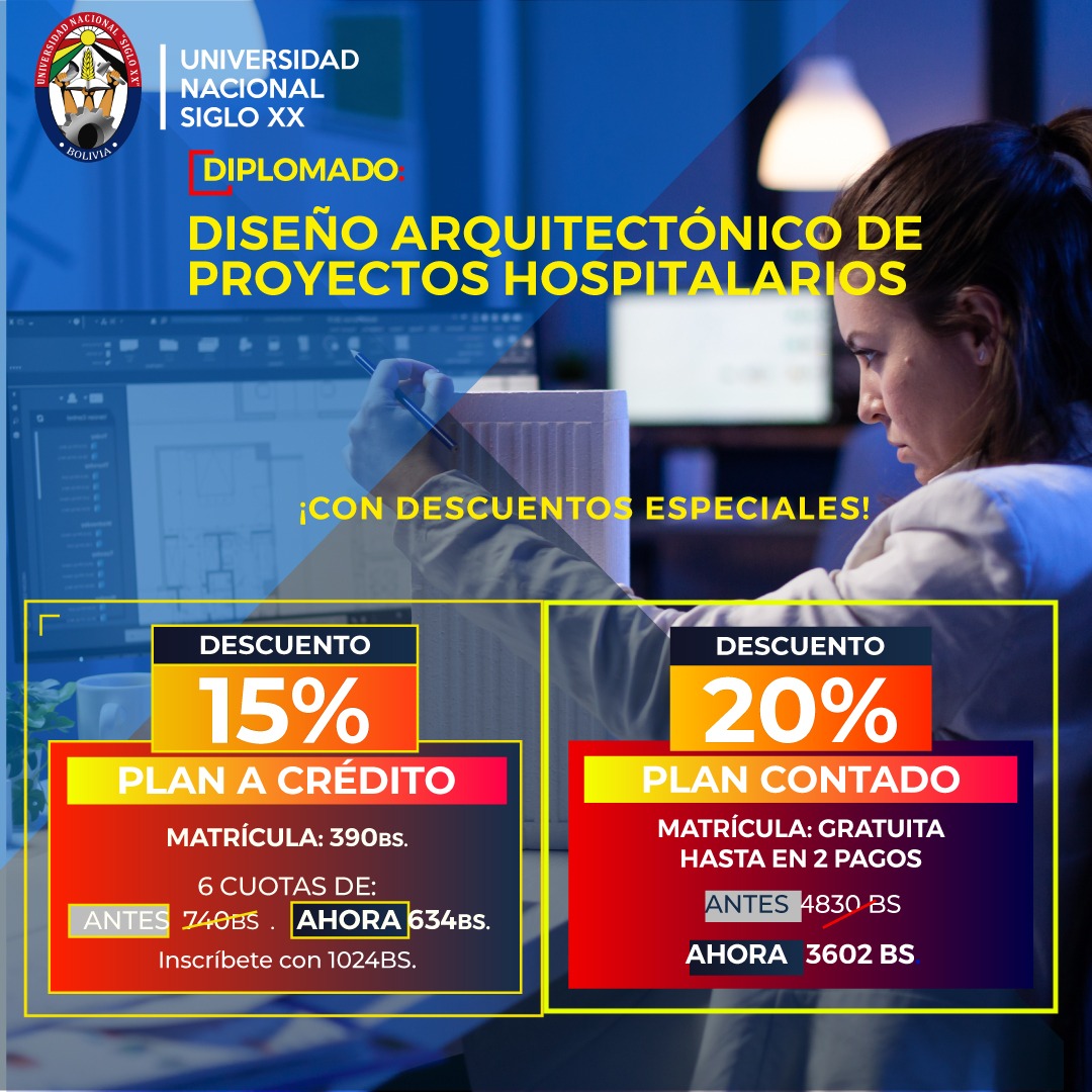 Diplomado DIPLOMADO EN DISEÑO ARQUITECTÓNICO DE PROYECTOS HOSPITALARIOS