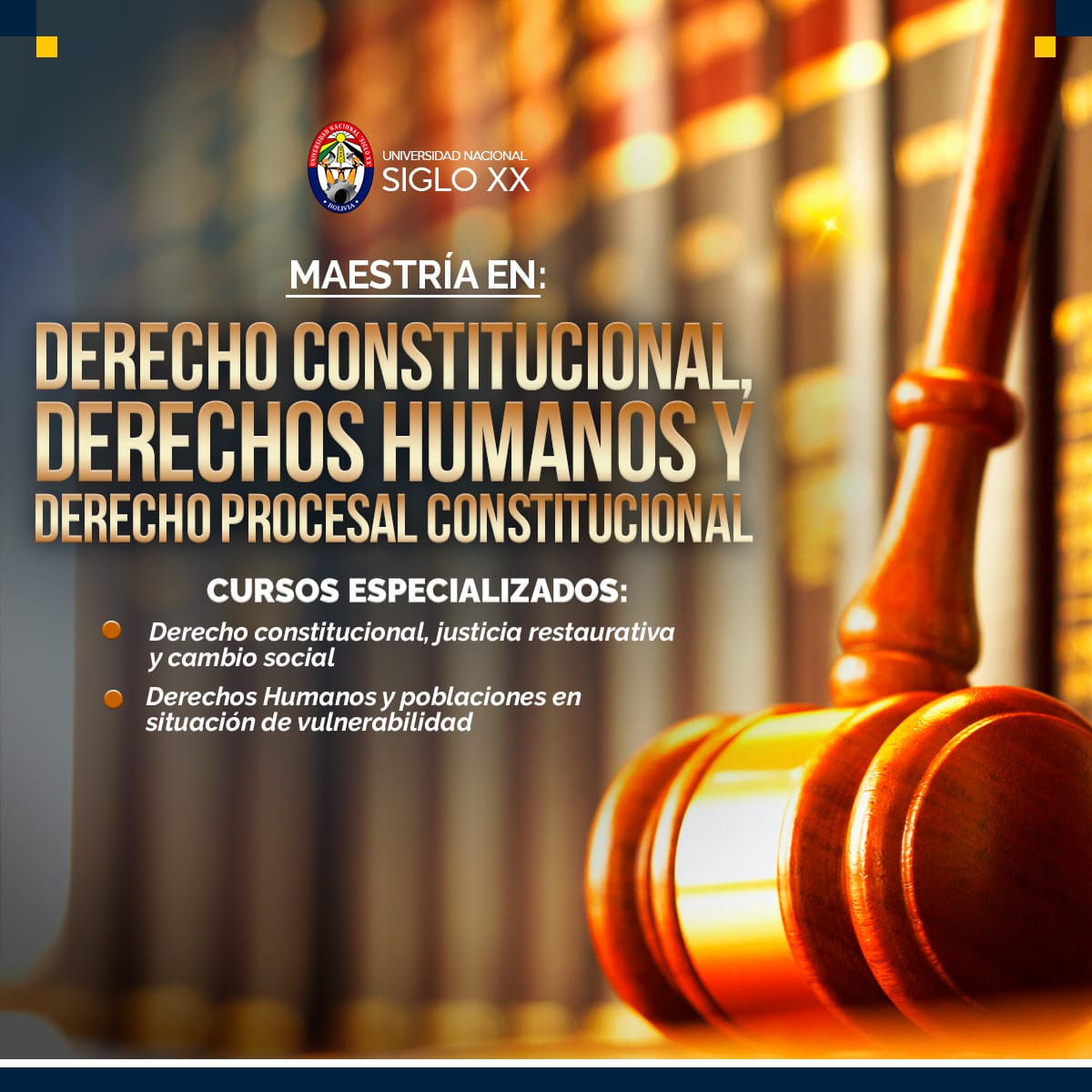 Maestría Derecho Constitucional, Derechos Humanos y Derecho Procesal Constitucional