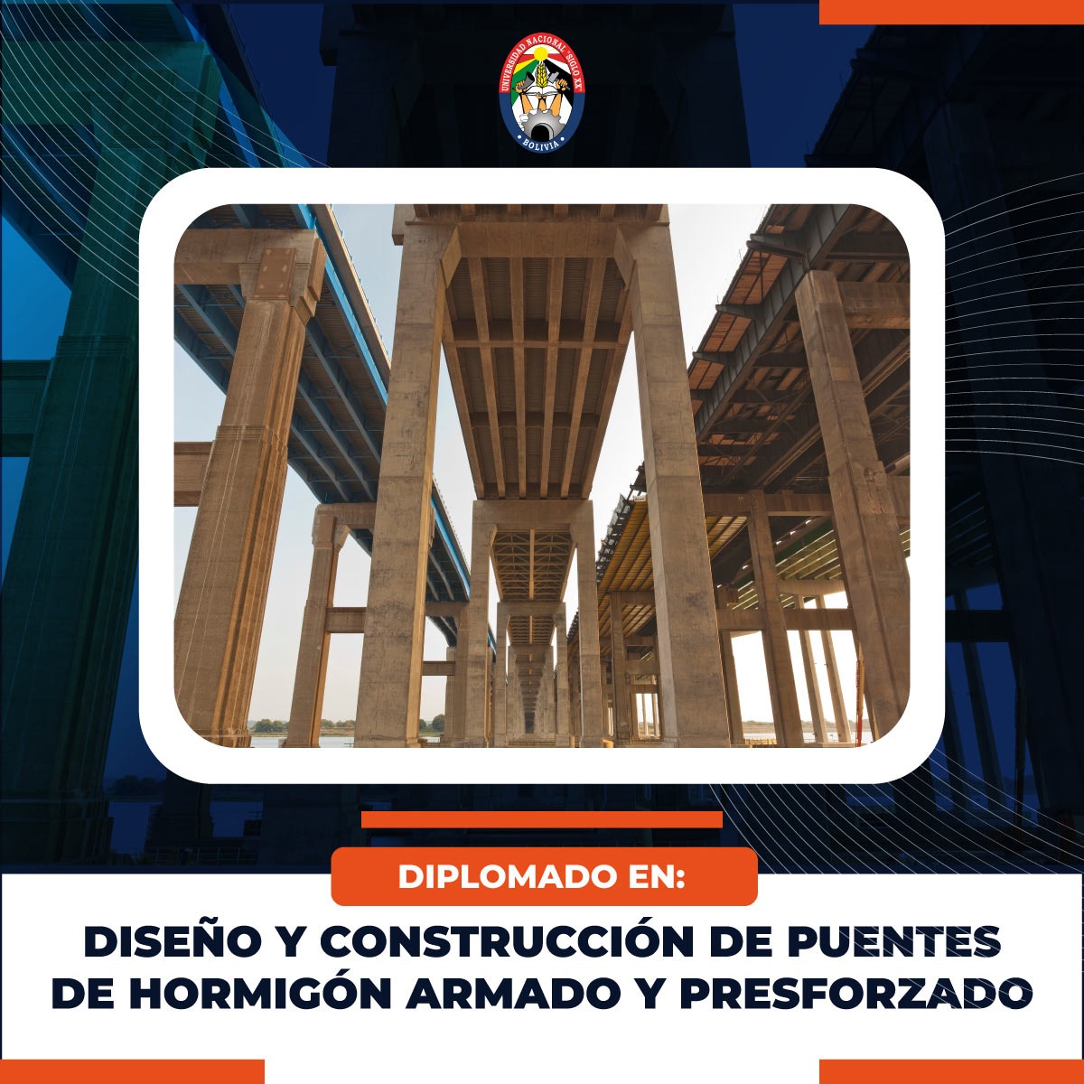 Pordata del programa Diplomado DIPLOMADO EN DISEÑO Y CONSTRUCCIÓN DE PUENTES DE HORMIGÓN ARMADO Y PRESFORZADO