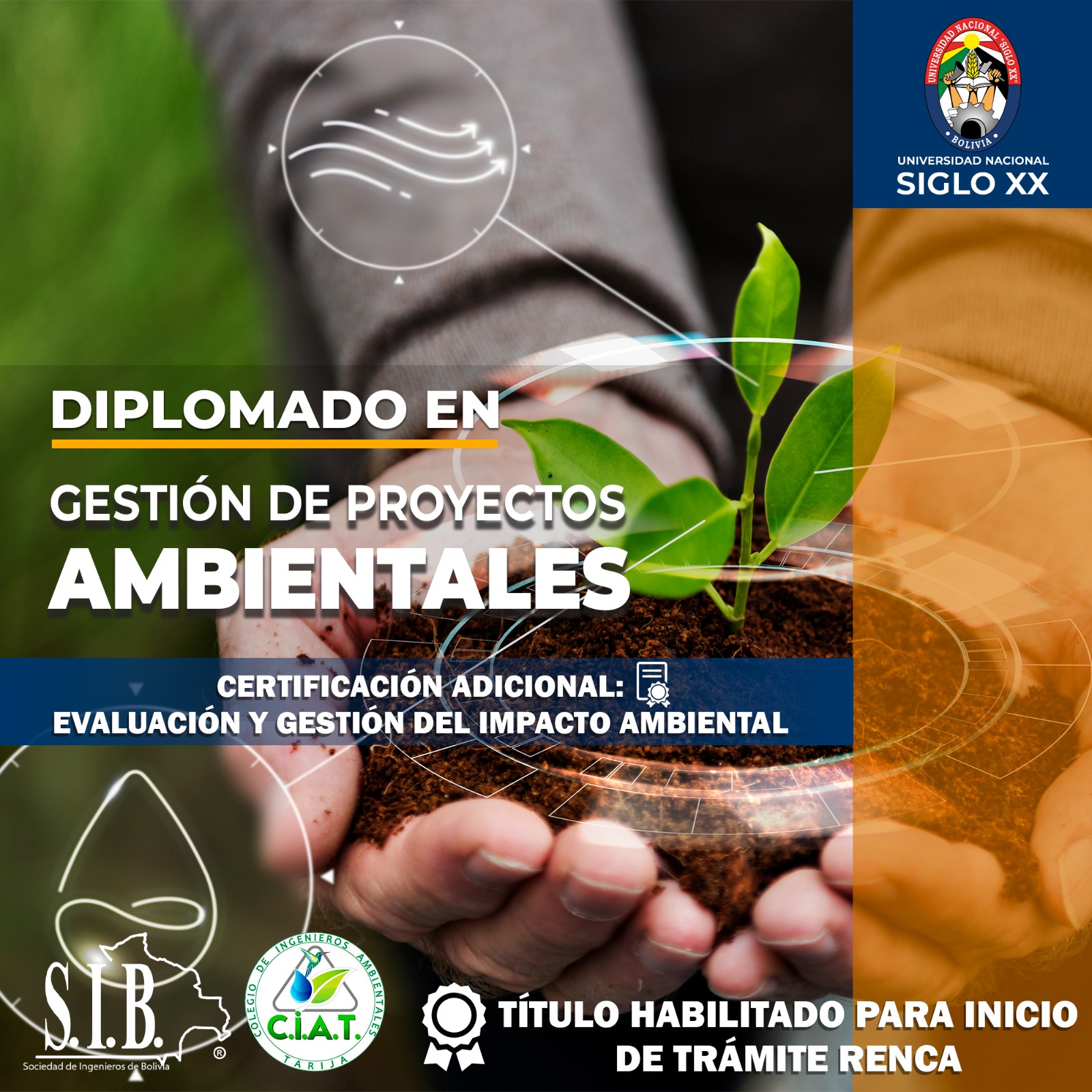 Pordata del programa Diplomado DIPLOMADO EN GESTIÓN DE PROYECTOS AMBIENTALES