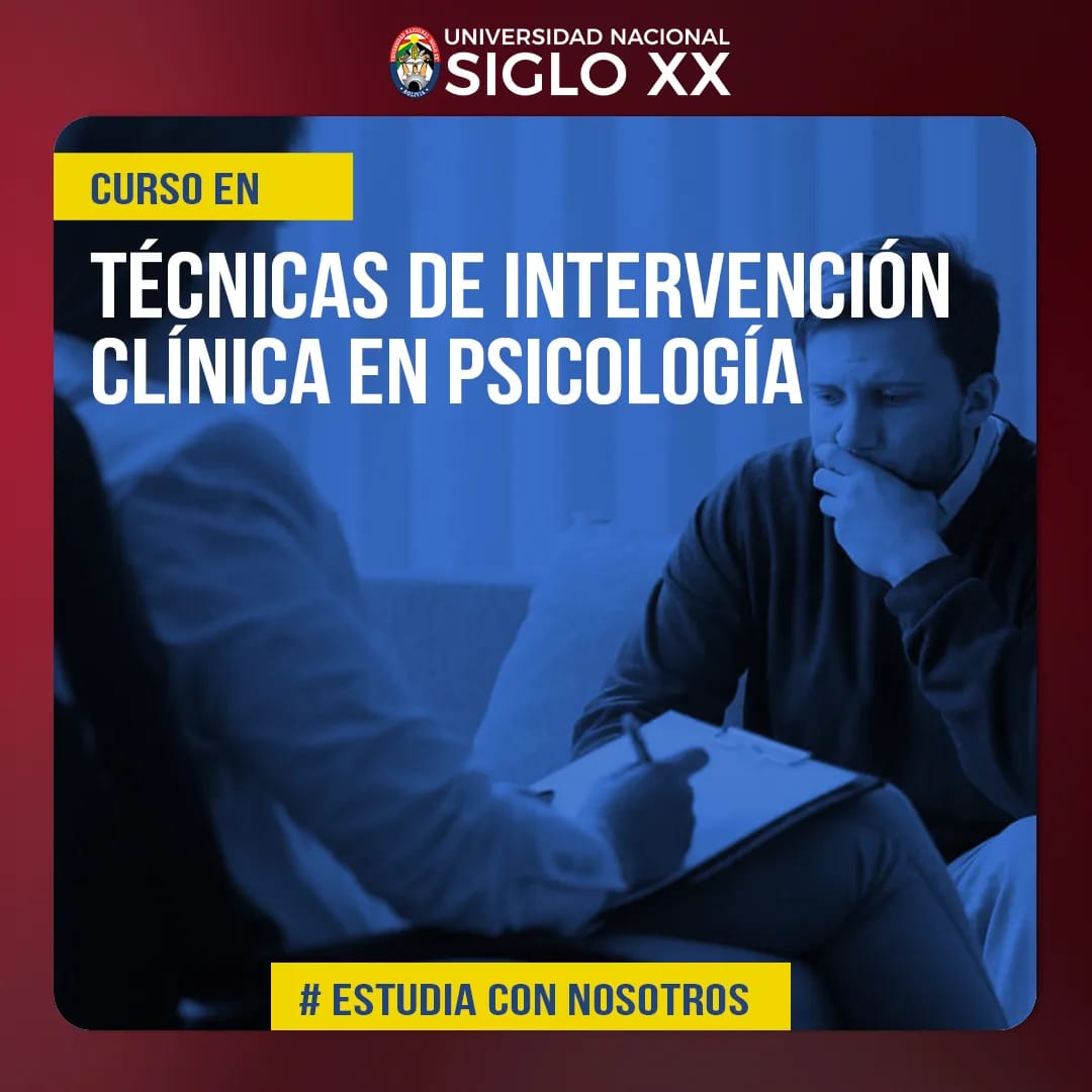 Esam Cursos TÉCNICAS DE INTERVENCIÓN CLÍNICA EN PSICOLOGÍA