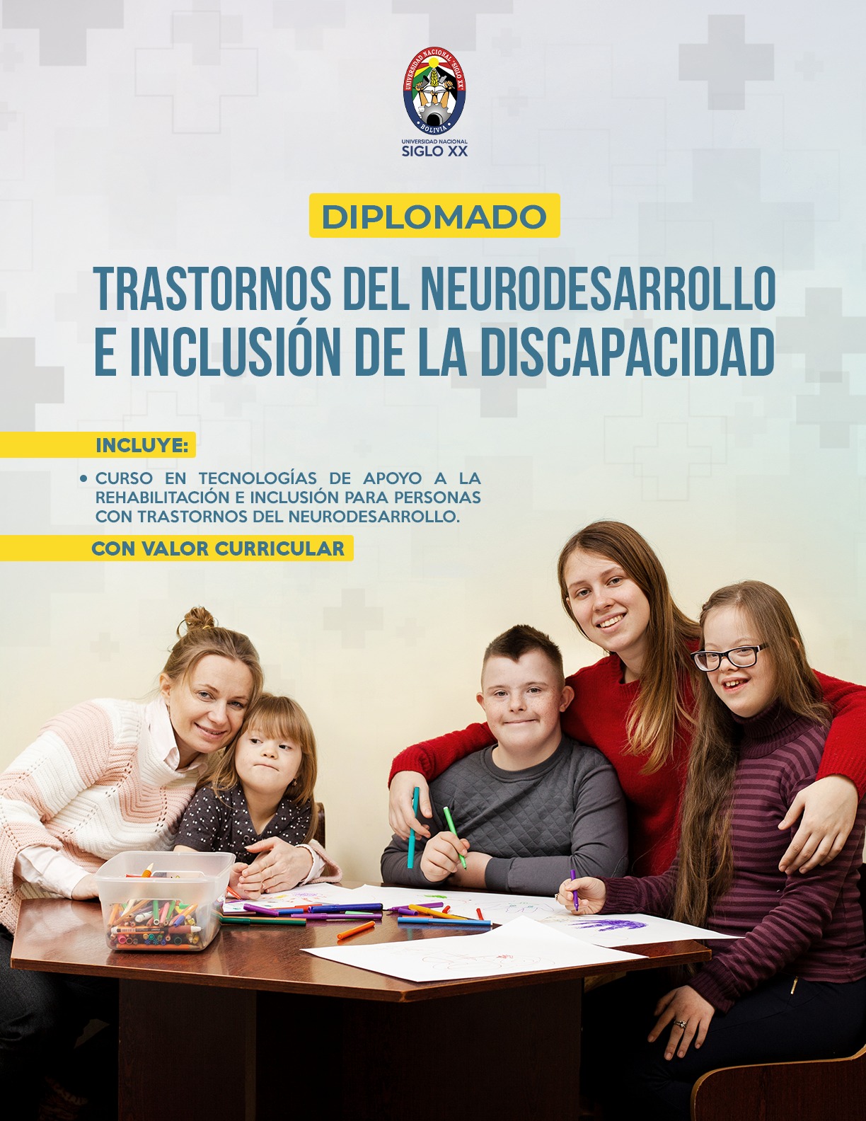Diplomado DIPLOMADO EN TRASTORNOS DEL NEURODESARROLLO E INCLUSIÓN DE LA DISCAPACIDAD