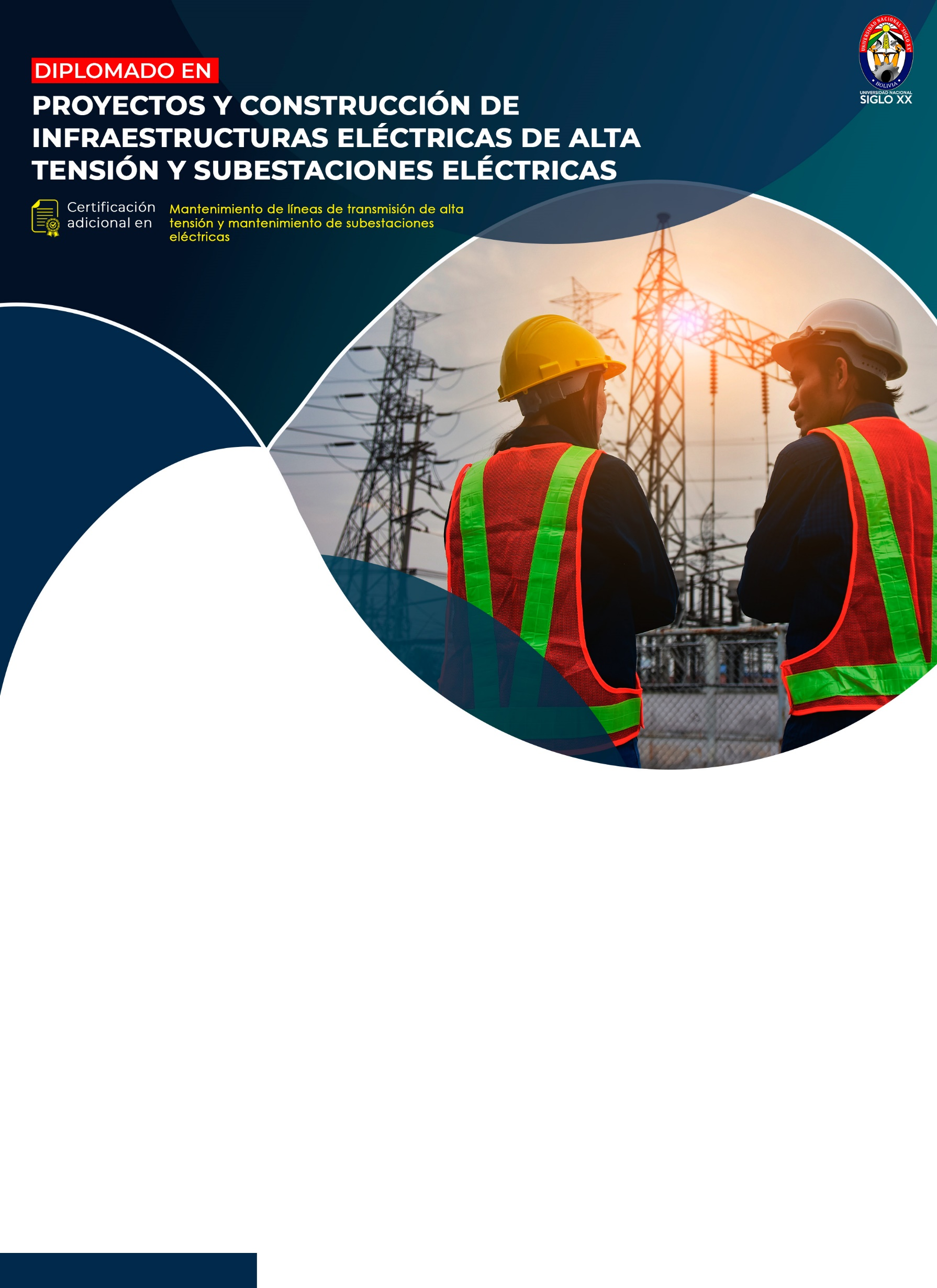 Pordata del programa Diplomado DIPLOMADO EN PROYECTOS, CONSTRUCCIÓN Y MANTENIMIENTO DE INFRAESTRUCTURAS ELÉCTRICAS DE ALTA TENSIÓN Y SUBESTACIONES ELÉCTRICAS