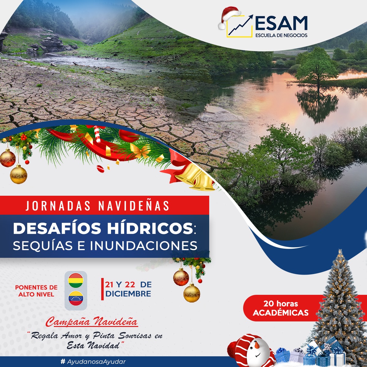 Pordata del programa Esam Cursos COMO LIDIAR CON LAS CONSECUENCIAS DE LA SEQUÍA