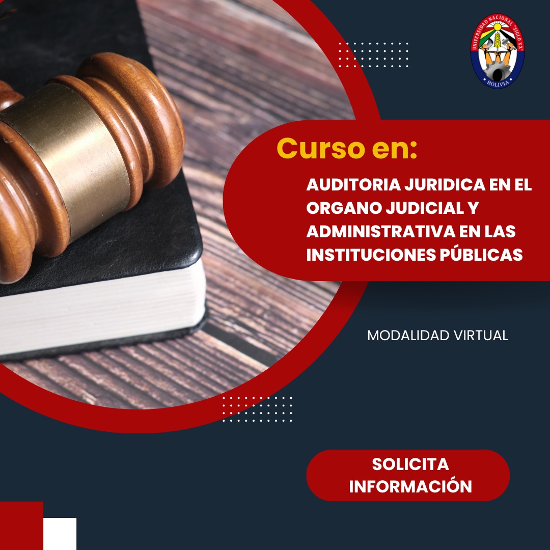 Esam Cursos AUDITORIA JURIDICA EN EL ORGANO JUDICIAL Y ADMINISTRATIVA EN LAS INSTITUCIONES PUBLICAS