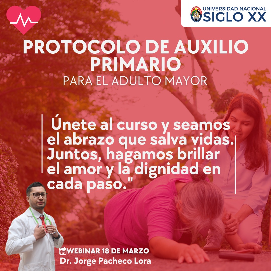Pordata del programa Esam Cursos PROTOCOLO DE AUXILIO PRIMARIO PARA EL ADULTO MAYOR