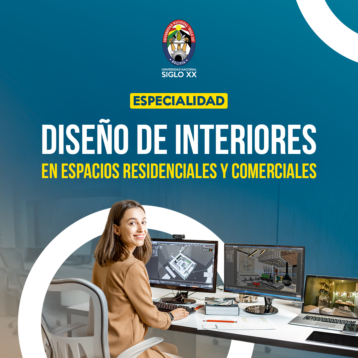Especialidad ESPECIALIDAD DISEÑO DE INTERIORES EN ESPACIOS RESIDENCIALES Y COMERCIALES