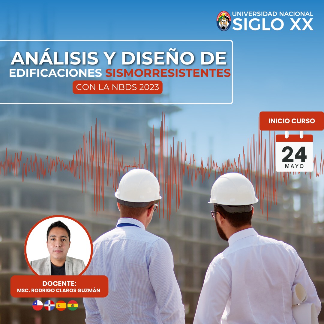 Pordata del programa Esam Cursos ANÁLISIS Y DISEÑO DE EDIFICACIONES SISMORRESISTENTES CON LA NBDS 2023