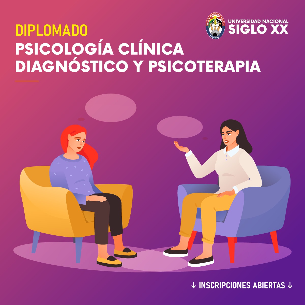 Pordata del programa Diplomado DIPLOMADO DE PSICOLOGÍA CLÍNICA DIAGNÓSTICO Y PSICOTERAPIA