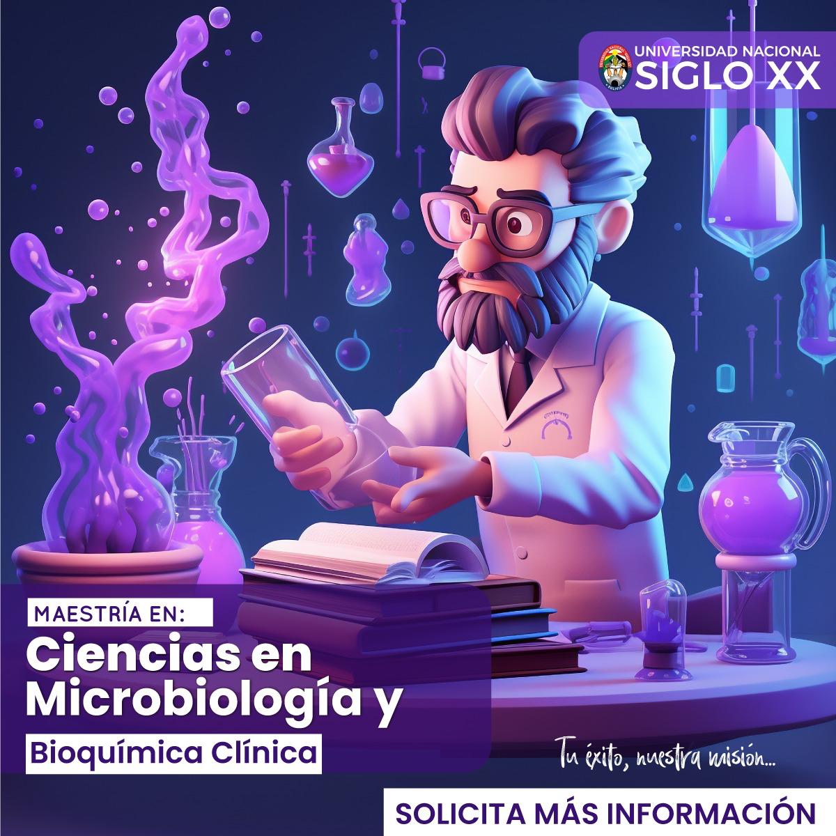Maestría MAESTRIA EN CIENCIAS EN MICROBIOLOGÍA Y BIOQUÍMICA CLÍNICA