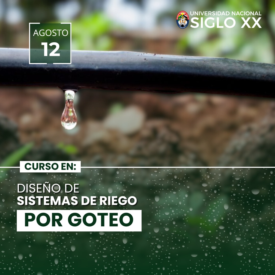 Pordata del programa Esam Cursos DISEÑO DE SISTEMAS DE RIEGO POR GOTEO