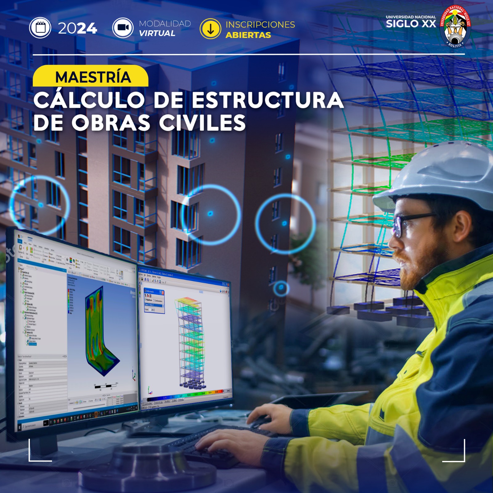 Maestría MAESTRÍA EN CALCULO DE ESTRUCTURAS DE OBRAS CIVILES