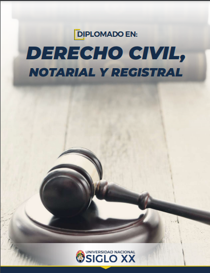 Diplomado DIPLOMADO EN DERECHO CIVIL, NOTARIAL Y REGISTRAL