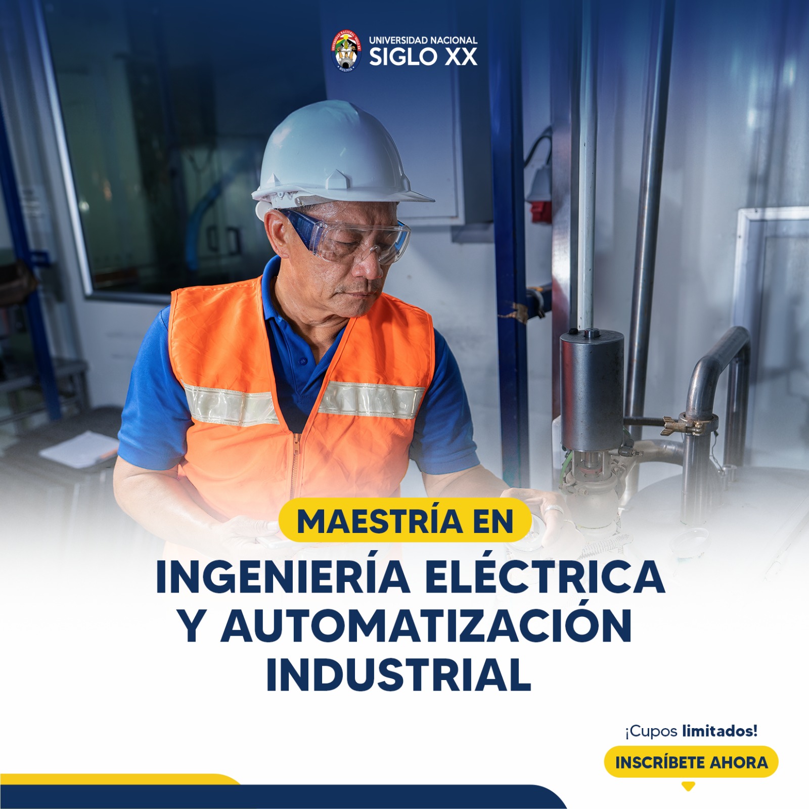 Maestría MAESTRÍA EN INGENIERÍA ELÉCTRICA Y AUTOMATIZACIÓN INDUSTRIAL