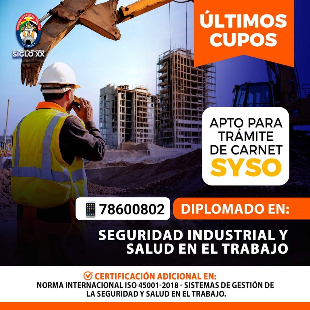 Diplomado En Seguridad Industrial Y Salud En El Trabajo