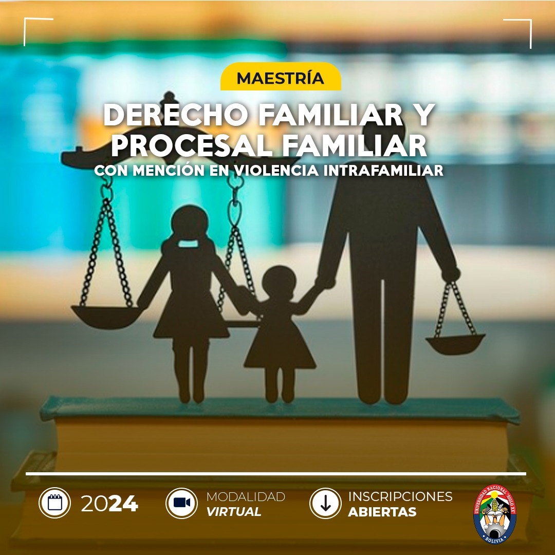 Maestría MAESTRÍA EN DERECHO FAMILIAR Y PROCESAL FAMILIAR CON MENCIÓN EN VIOLENCIA INTRAFAMILIAR