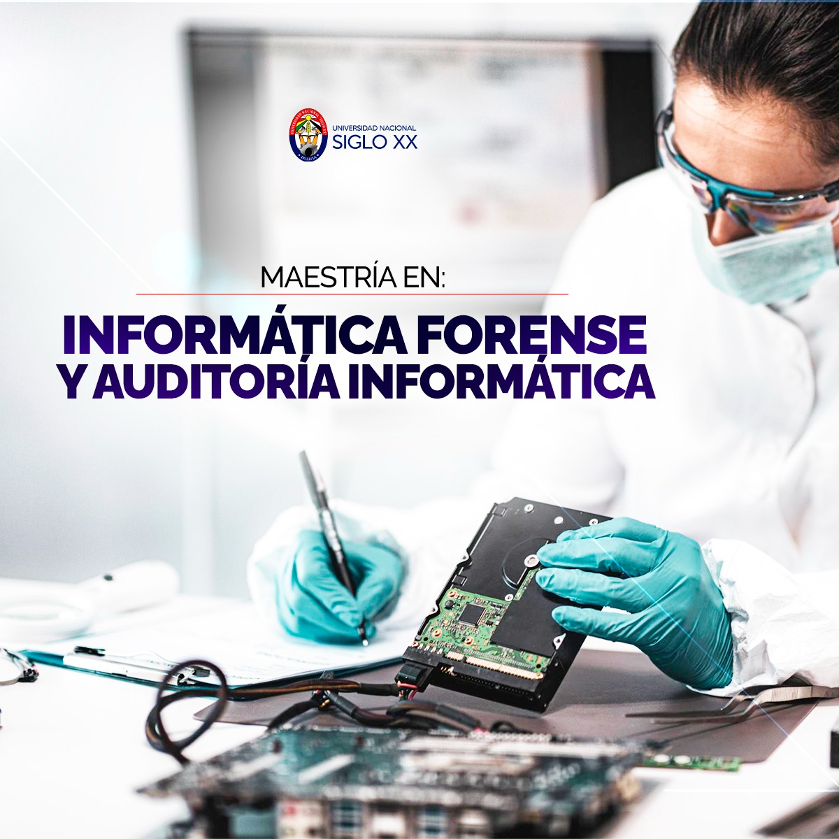 Maestría MAESTRÍA EN INFORMÁTICA FORENSE Y AUDITORÍA INFORMÁTICA