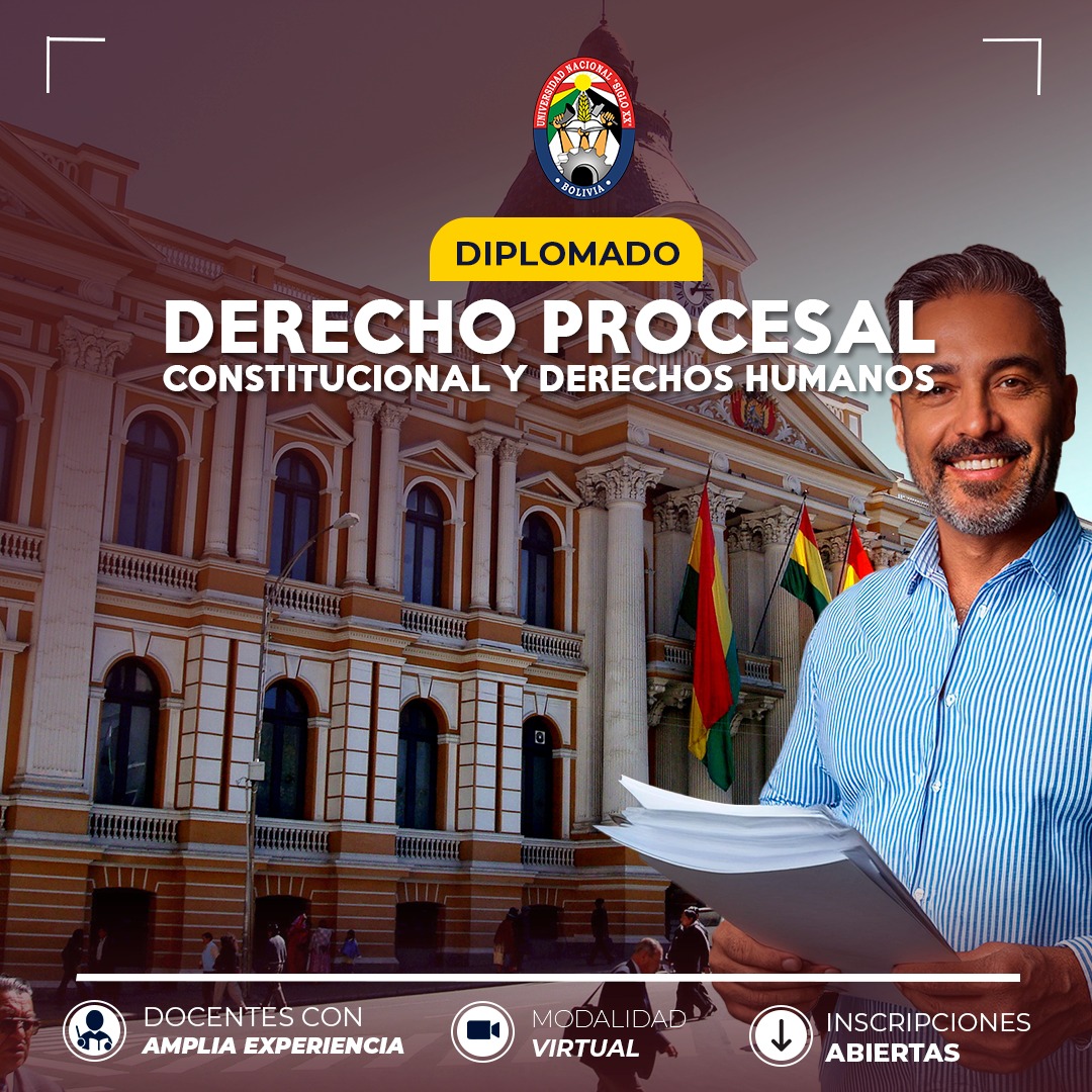 Diplomado DIPLOMADO EN DERECHO PROCESAL CONSTITUCIONAL Y DERECHOS HUMANOS