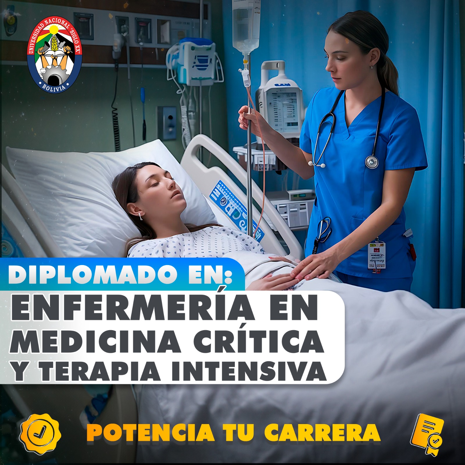 Diplomado DIPLOMADO EN ENFERMERÍA EN MEDICINA CRÍTICA Y TERAPIA INTENSIVA